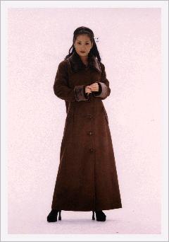 Women\'s ( Ladies ) Maxi Coat-1  Made in Korea